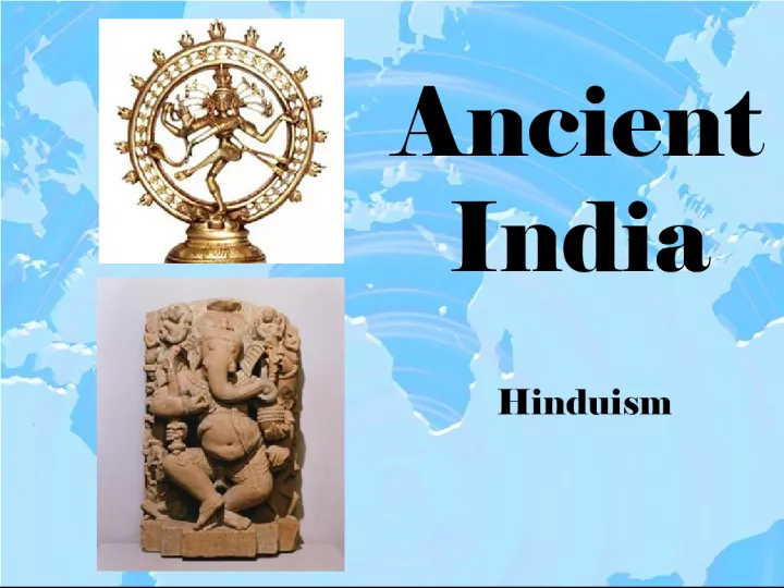 Hinduism Originating with the Aryans and the Indigenous People