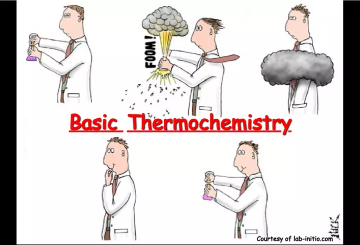 Basic Thermochemistry and Units for Measuring Heat