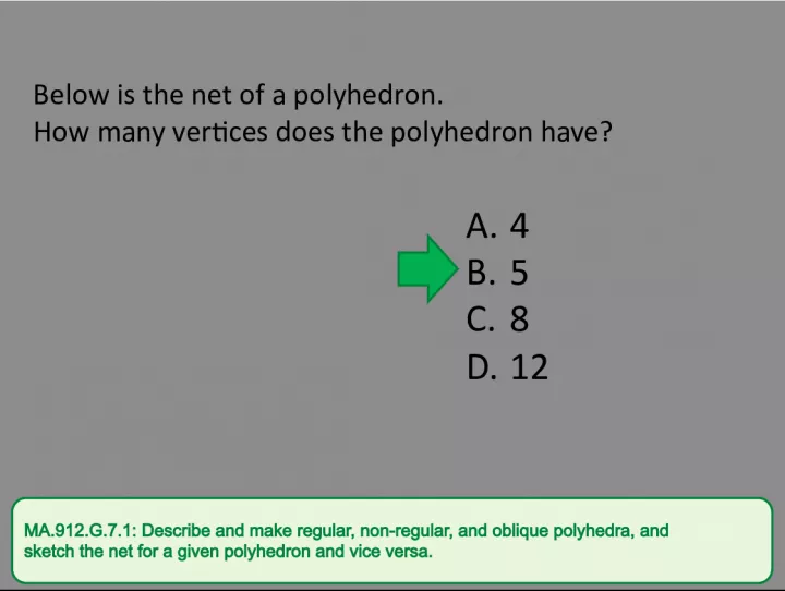 Polyhedra and Nets