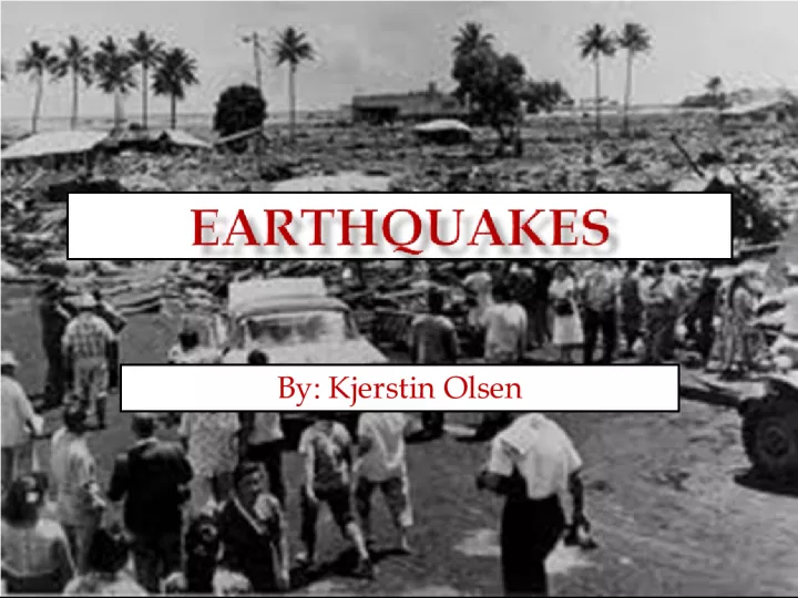 Understanding Earthquakes and Why They Occur
