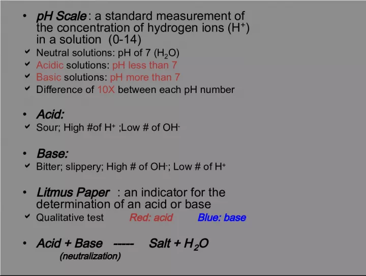 Understanding the pH Scale and Its Applications