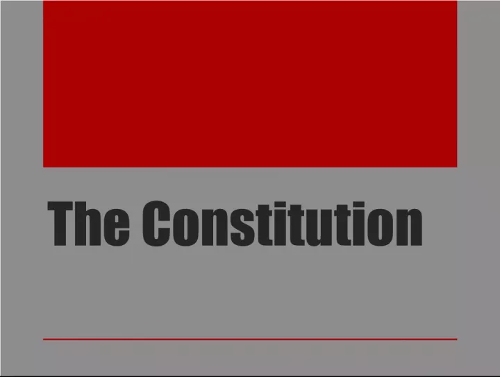 The Evolution of Constitutionalism Prior to US Independence