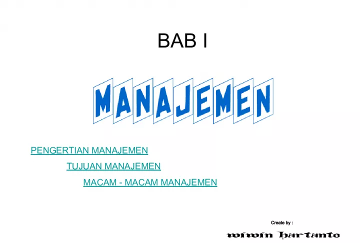 The Basics of Management: Understanding the Concept and its Types