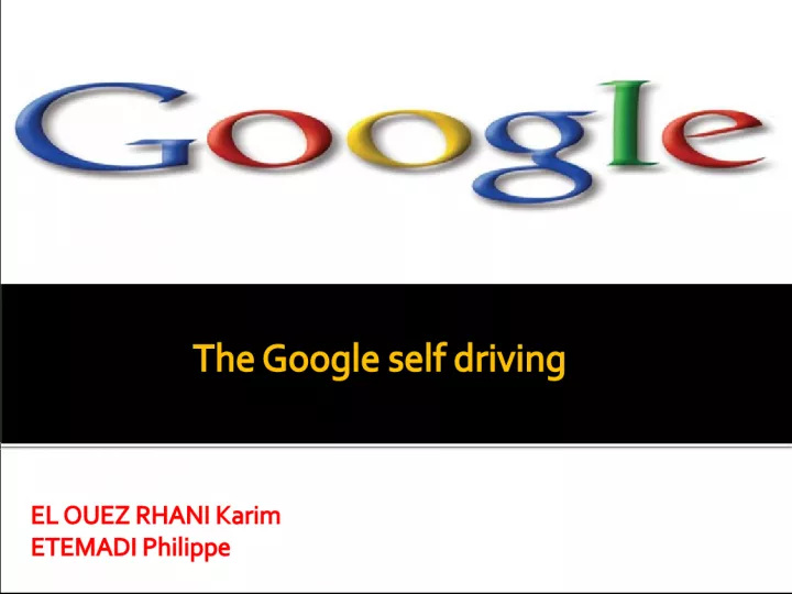 Google's Self-Driving Car Revolution