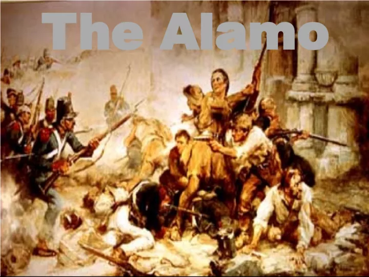 The Alamo and the Political Geography of Tejas