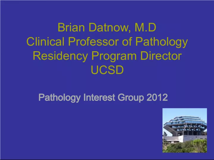 Importance of Pathology in Medical Treatment