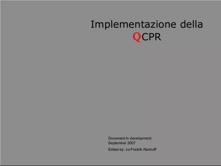 Implementation of Q CPR Document and Survival Rates