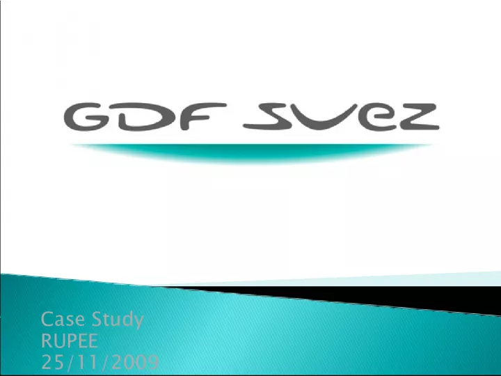 GDF SUEZ - Market Position and Key Figures