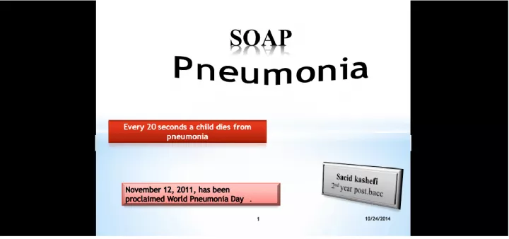 Facts About Pneumonia