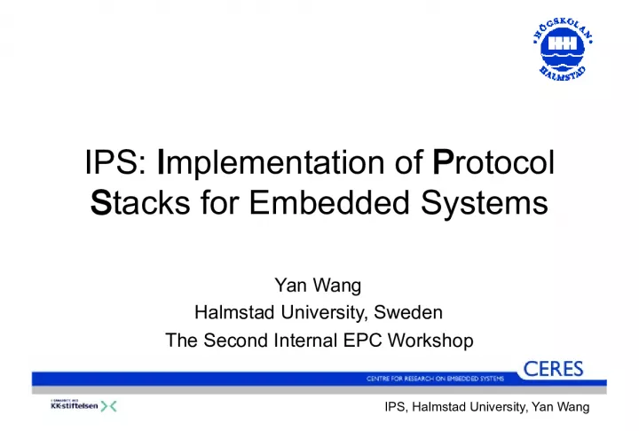 Challenges and Opportunities in Implementing Protocol Stacks for Embedded Systems