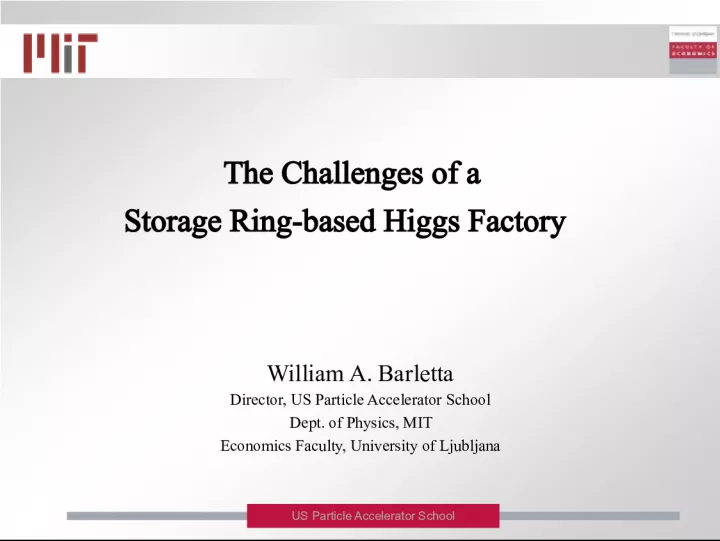 Challenges in Building a Storage Ring-based Higgs Factory