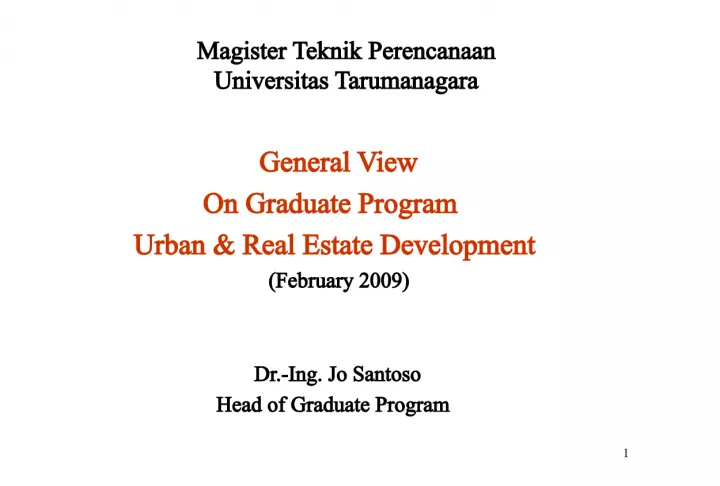 Understanding Urban Real Estate Development as a Production Process