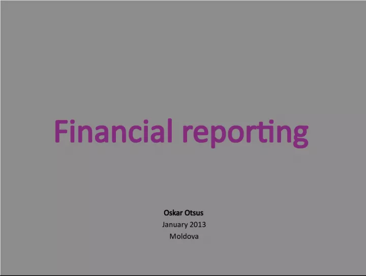 Financial Reporting and Eligibility of Costs in FP7 Projects