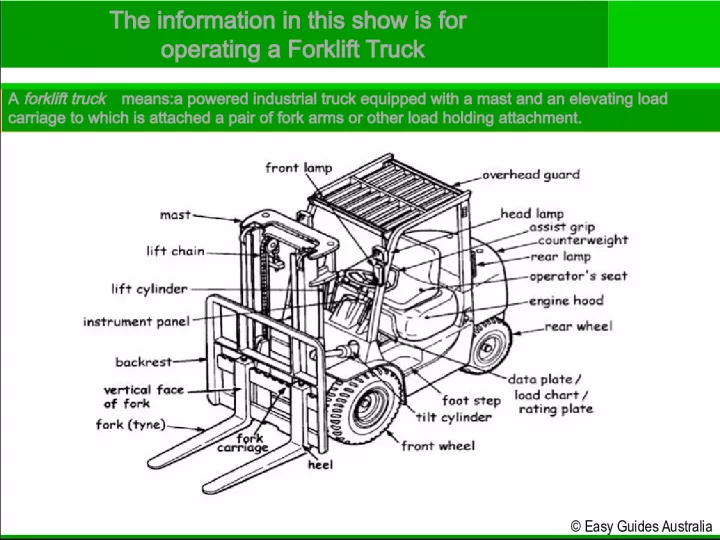 Forklift Safety and Maintenance Tips