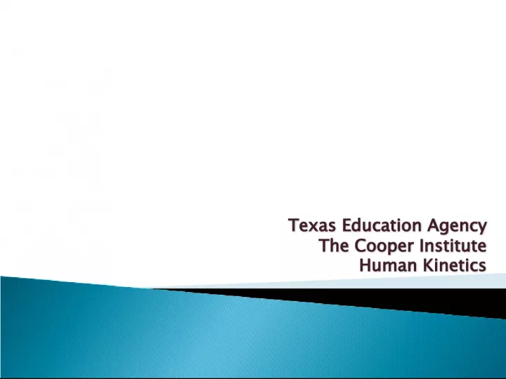 Texas Education Agency Implements FG10 for Student Fitness Assessment