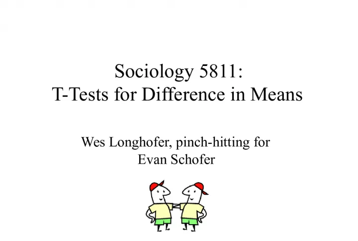 T Tests for Difference in Means: Understanding Probability of Population Differences