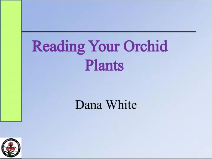 Reading Your Orchid Plants: How to Interpret Leaves, Pseudobulbs, and Roots