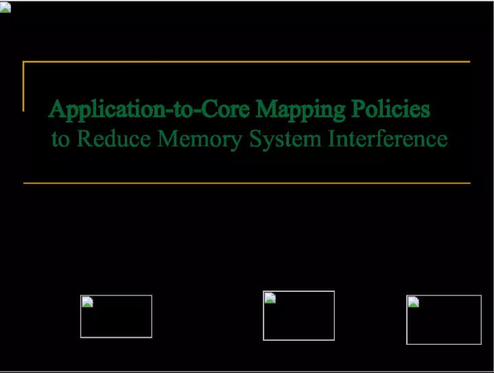Analyzing Multi-Core Memory System Interference and Task Scheduling for Many-Core Architectures