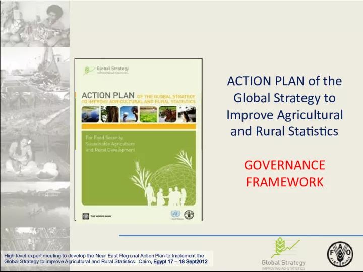 High-Level Expert Meeting to Develop the Near East Regional Action Plan for Agricultural and Rural Statistics