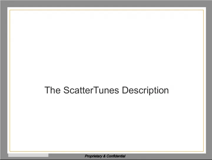 ScatterTunes: A Creative Approach to Digital Music Management